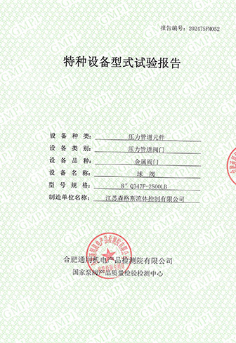 Filter Type Test Report