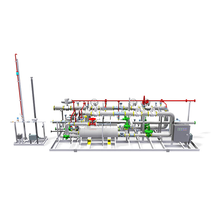 CNG Decompression Skid